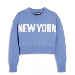 Katie J NYC Tween NEW YORK Cropped Sweater